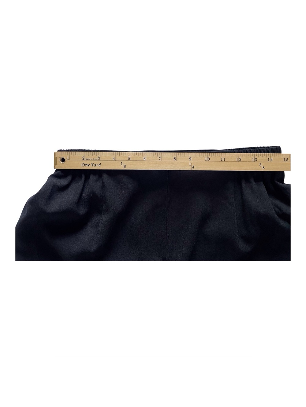 Vintage Black Maxi Skirt with Gold Floral Embroidered,12 - Picture 5 of 9